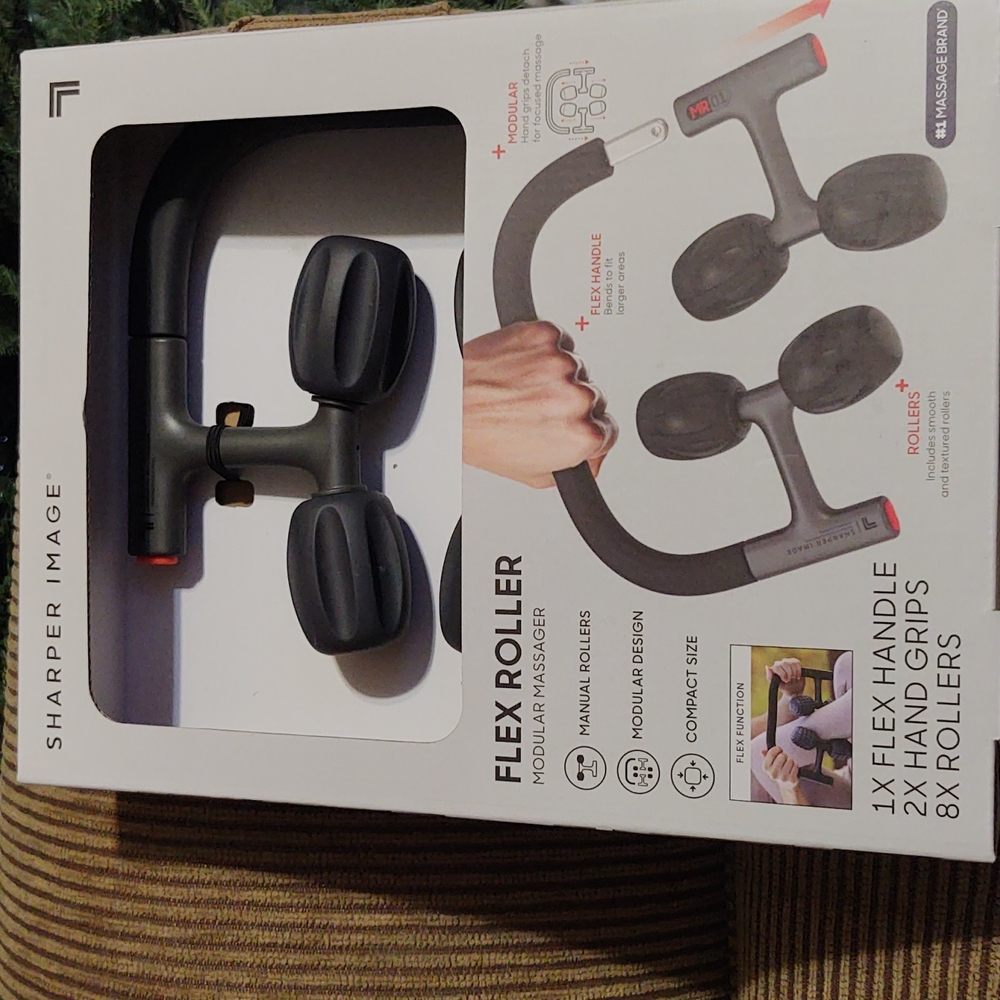 Sharper image flex roller modular massager